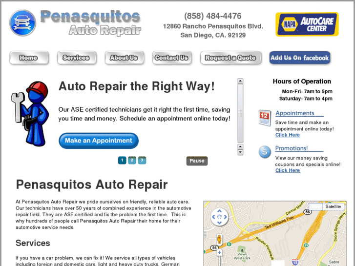 www.penasquitosautorepair.com