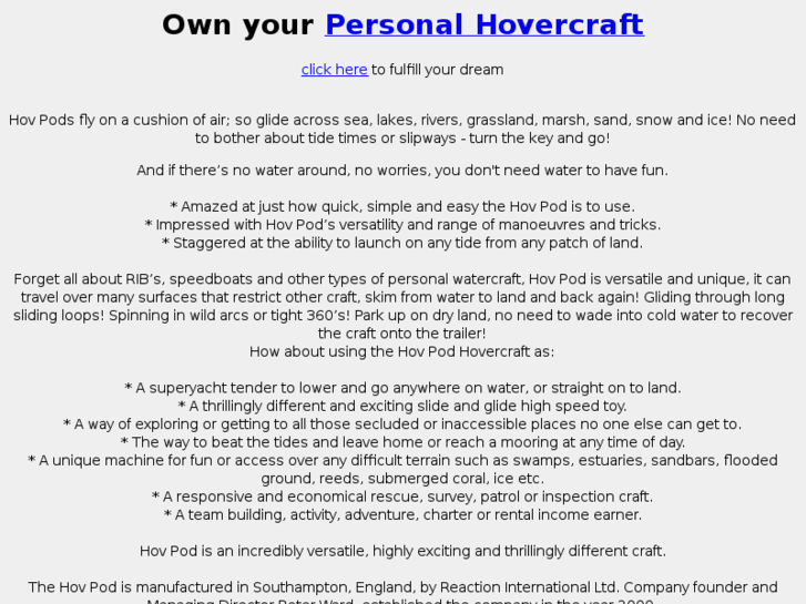 www.personal-hovercraft.com