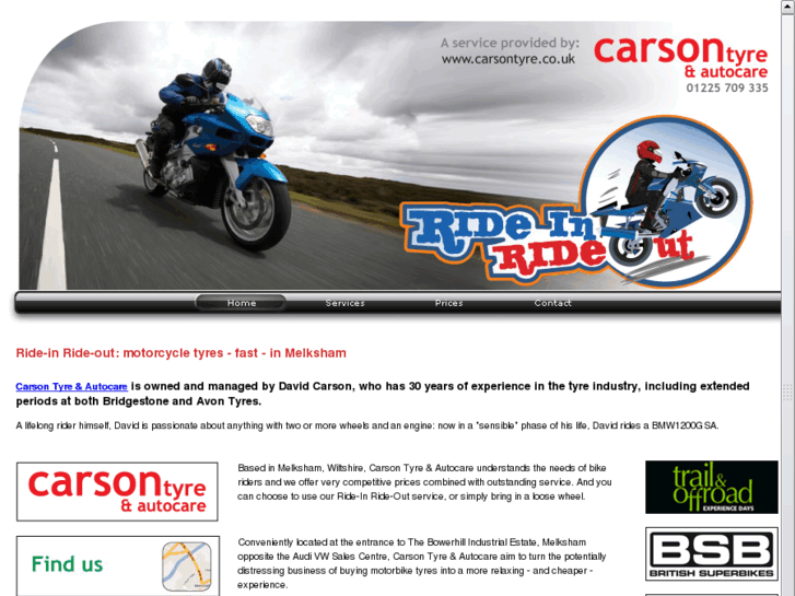 www.rideinrideout.co.uk