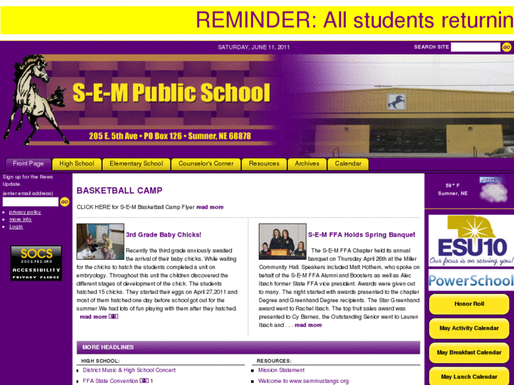 www.semmustangs.org