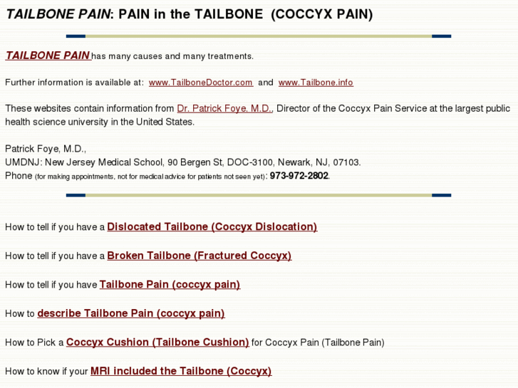 www.tailbonepain.info