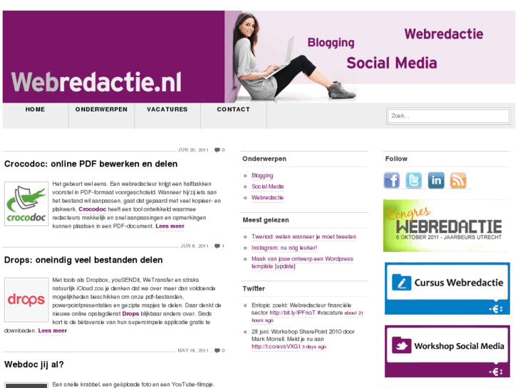 www.webredactie.nl