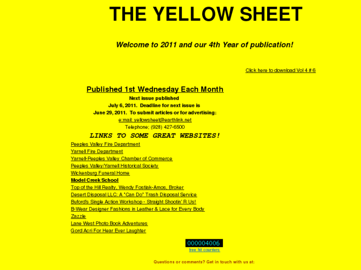 www.yellowsheet.net