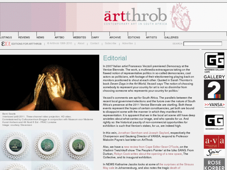 www.artthrob.co.za