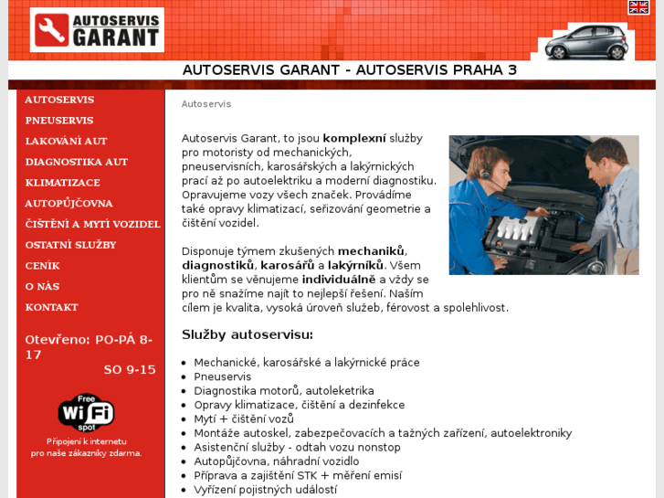 www.autoservis-garant.cz