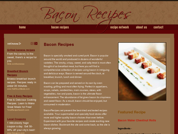 www.baconrecipes.net