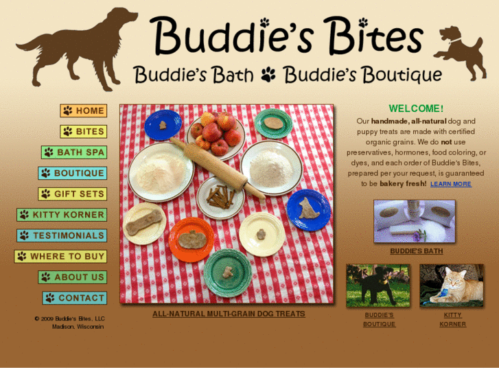 www.buddiesnaturaldogtreats.com