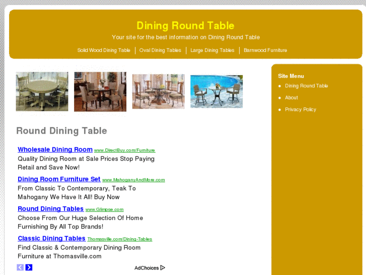 www.diningroundtable.net