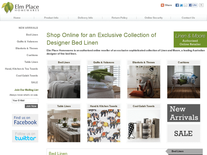 www.elmplacehomewares.com.au