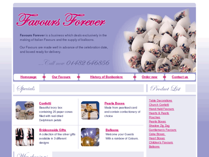 www.favoursforever.co.uk