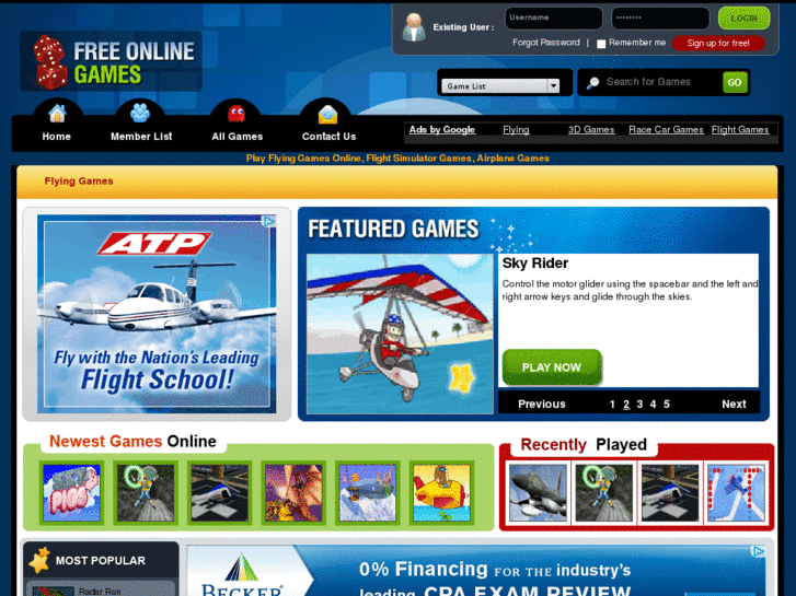 www.flyinggamesonline.org