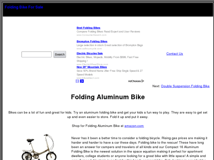 www.foldingbikeforsale.com