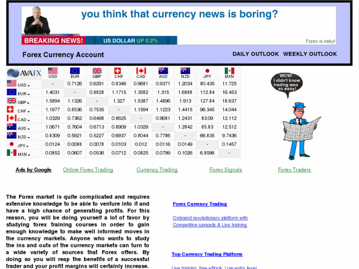 www.forexcurrencyaccount.com