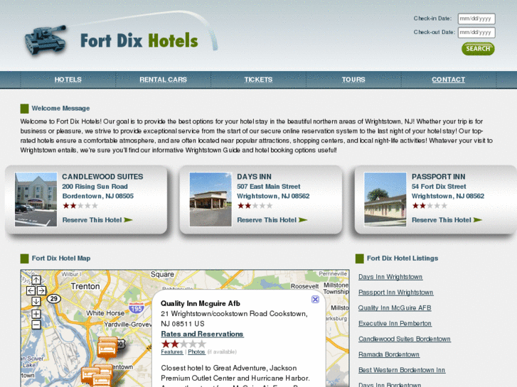 www.fortdixhotels.com