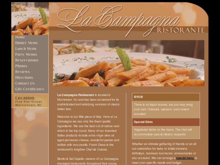 www.lacampagnaristorante.com