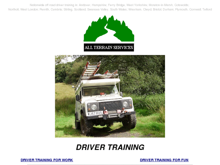 www.landrovertrainingforwork.co.uk