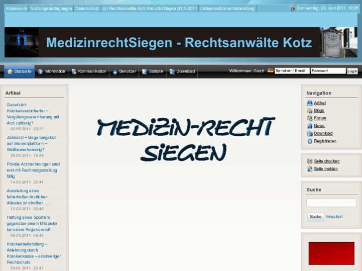 www.medizinrechtsiegen.de