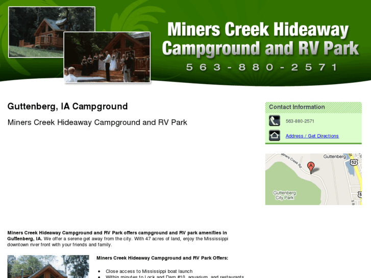 www.minerscreekhideaway.com