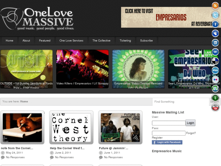 www.onelovemassive.com