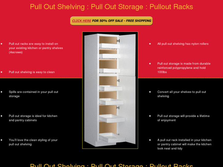 www.pulloutshelvingpulloutstoragepulloutracks.com