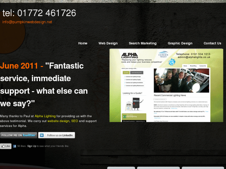 www.pumpkinwebdesign.co.uk