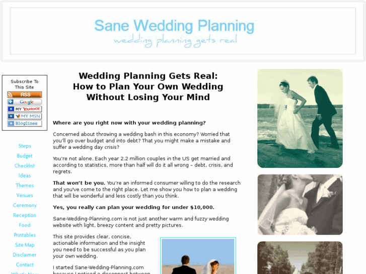 www.sane-wedding-planning.com