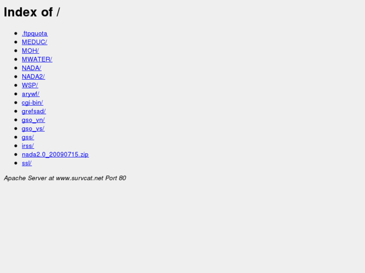www.survcat.net