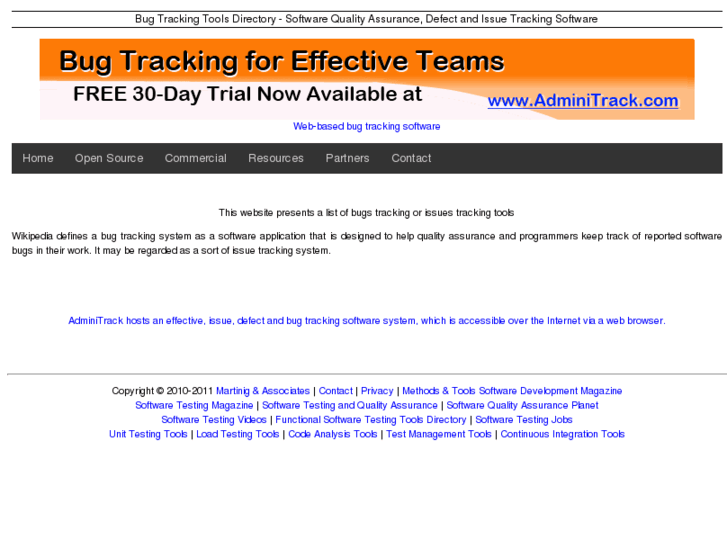 www.bugtrackingtools.net