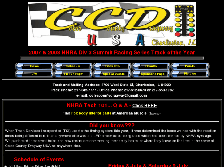 www.colescountydragwayusa.com