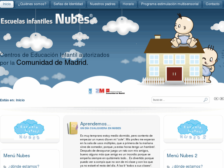 www.escuelainfantilnubes.es