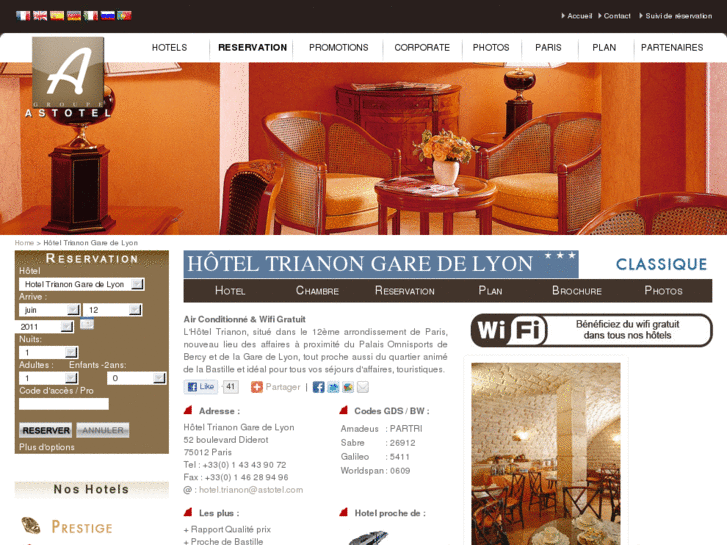 www.hoteltrianongaredelyon.com