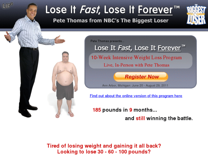 www.loseitfastloseitforever.com