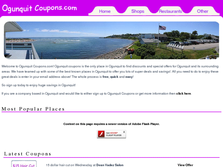 www.ogunquitcoupons.com