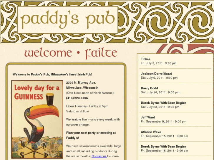 www.paddyspub.net