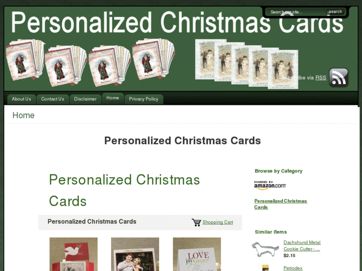 www.personalizedchristmascards.info