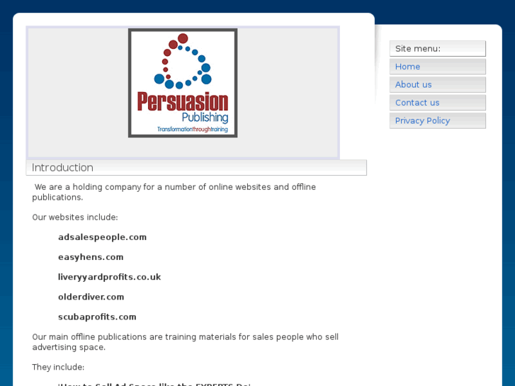 www.persuasionpublishing.com