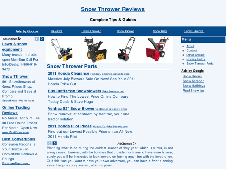 www.snowthrowerreviews.net