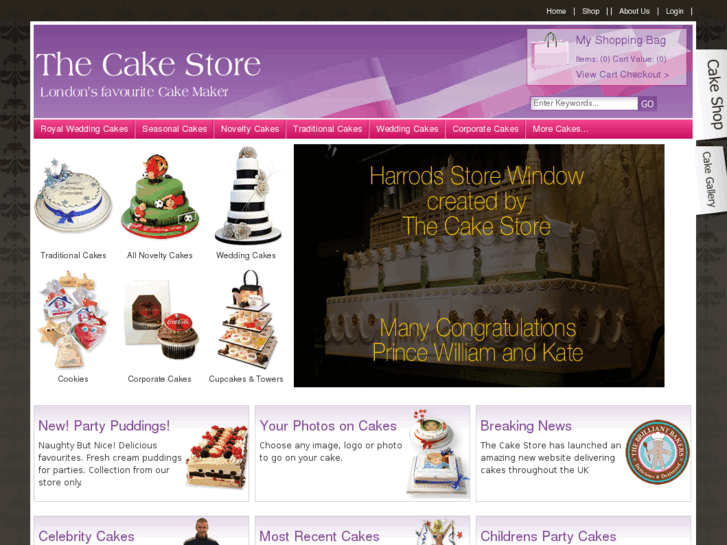 www.thecakestore.com