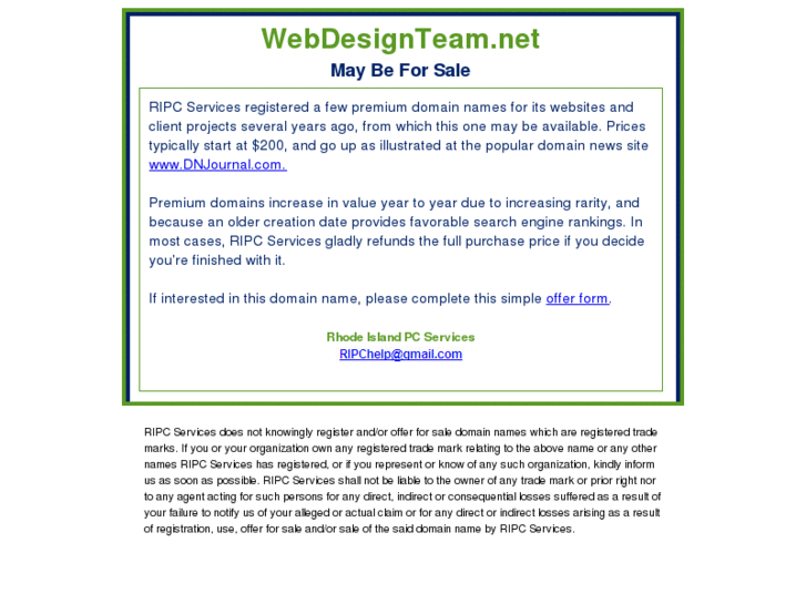 www.webdesignteam.net