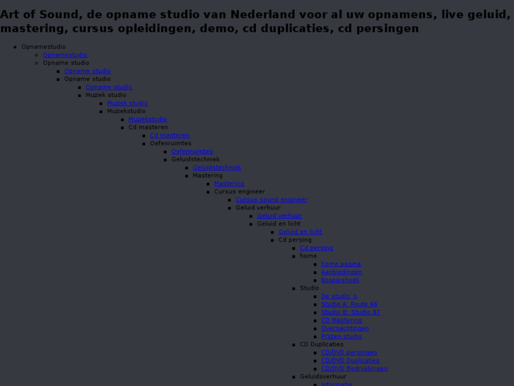 www.artofsound.nl