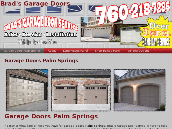 www.bradsgaragedoors.com