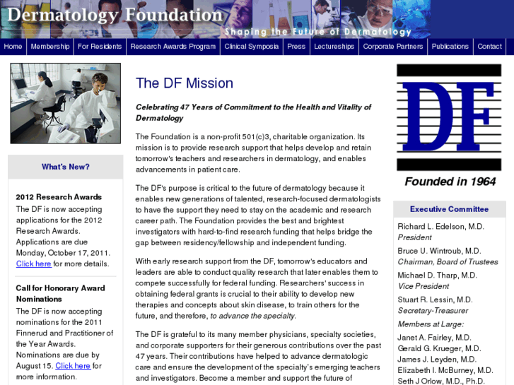 www.dermatologyfoundation.org