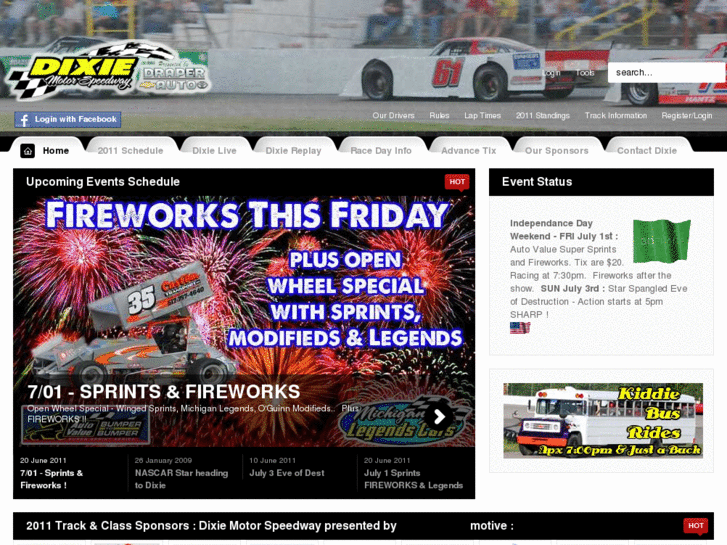 www.dixiemotorspeedway.com