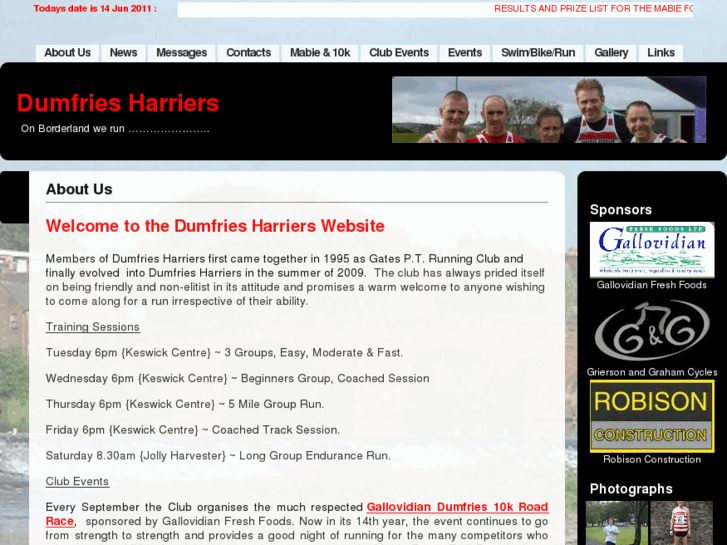 www.dumfriesharriers.co.uk