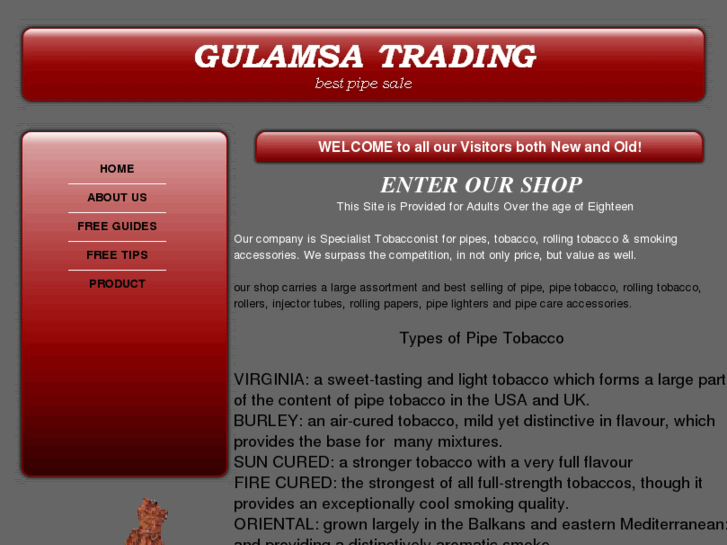 www.gulamsapipetobacco.com