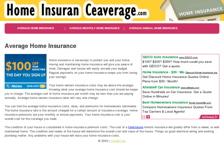 www.homeinsuranceaverage.com