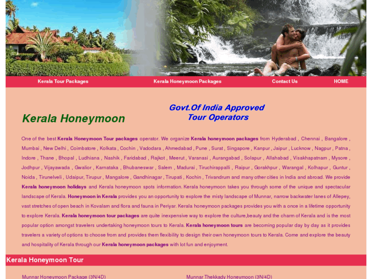 www.kerala-honeymoon.in