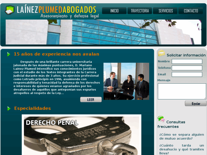 www.lainezplumedabogados.es
