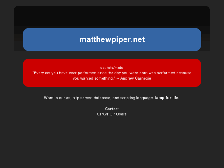 www.matthewpiper.net