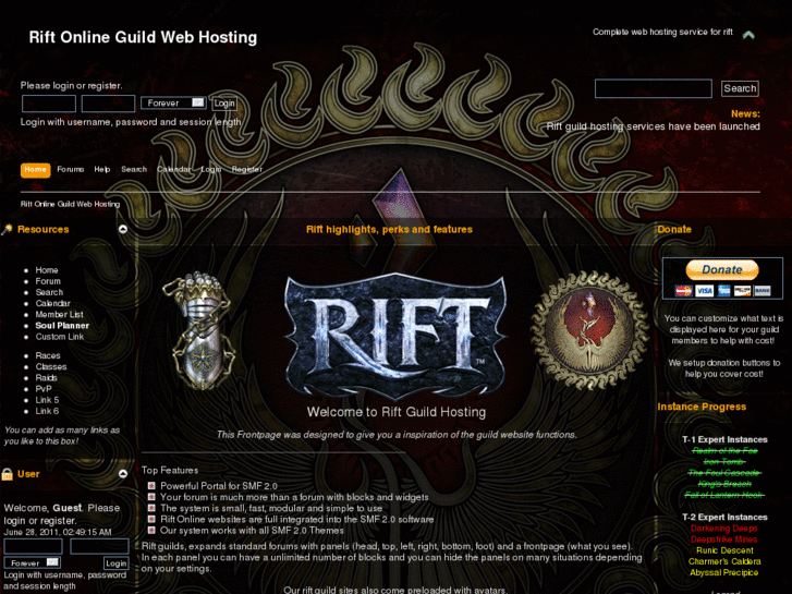 www.riftguildhosting.com